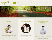 Tablet Screenshot of angelik.sk